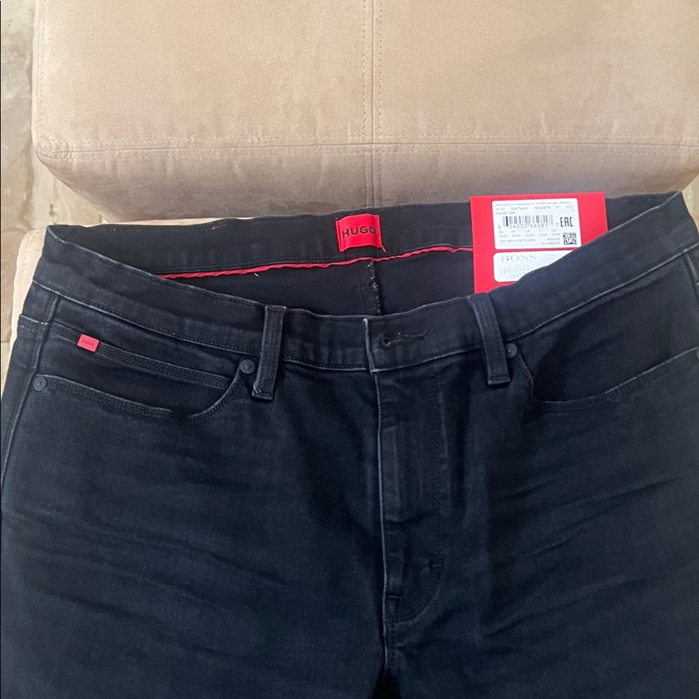 HUGO Dark Denim with Red Details